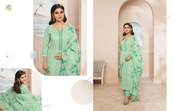 Vinay Tumbaa Gulnaaz Embroidery Wear Linen Readymade Collection